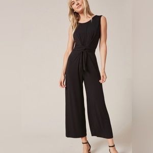 Amour Vert Gardenia Jumpsuit in Black, Size L